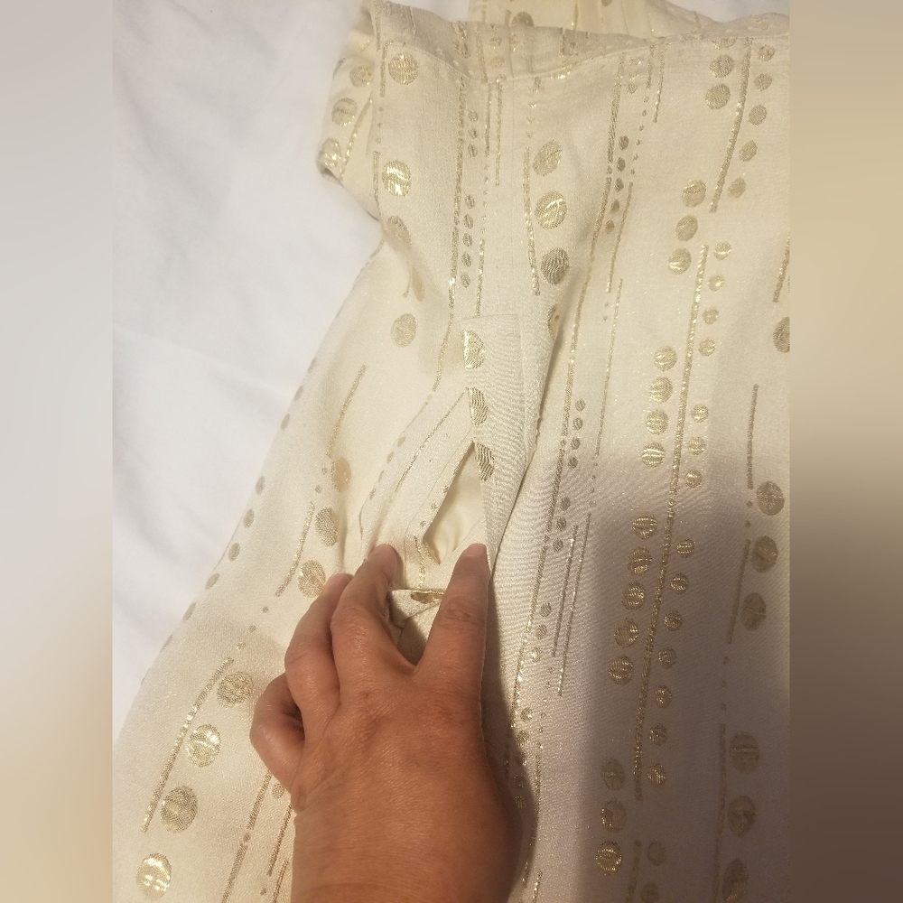 Tory Burch Midi Dress Embroided Size 2 - Picture 12 of 16